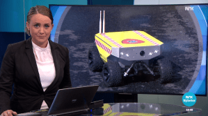 «Newly developed robot increases readiness in case of tunnel fires» – NRK Nyheter
