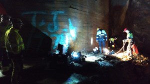 Inspection of hydroelectric power plant